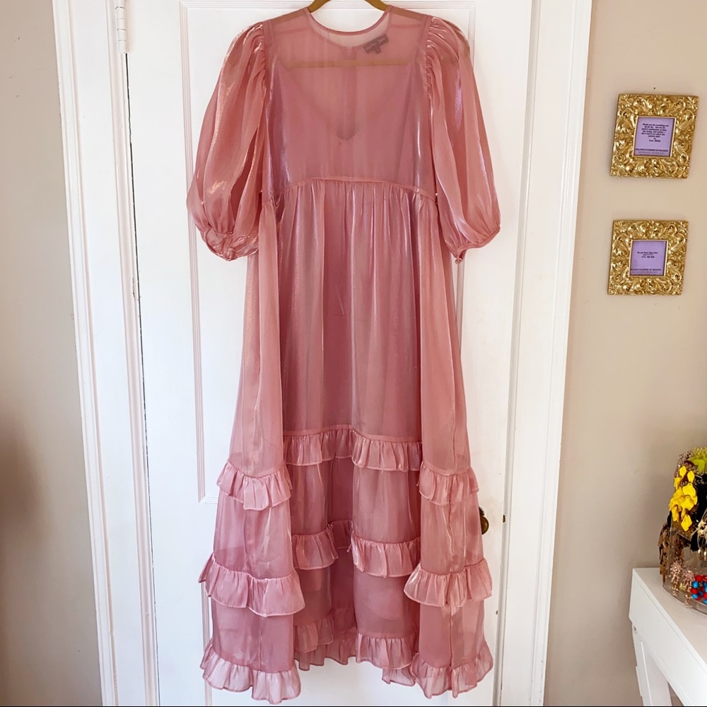 Sister Jane Pink Ruffle Dress